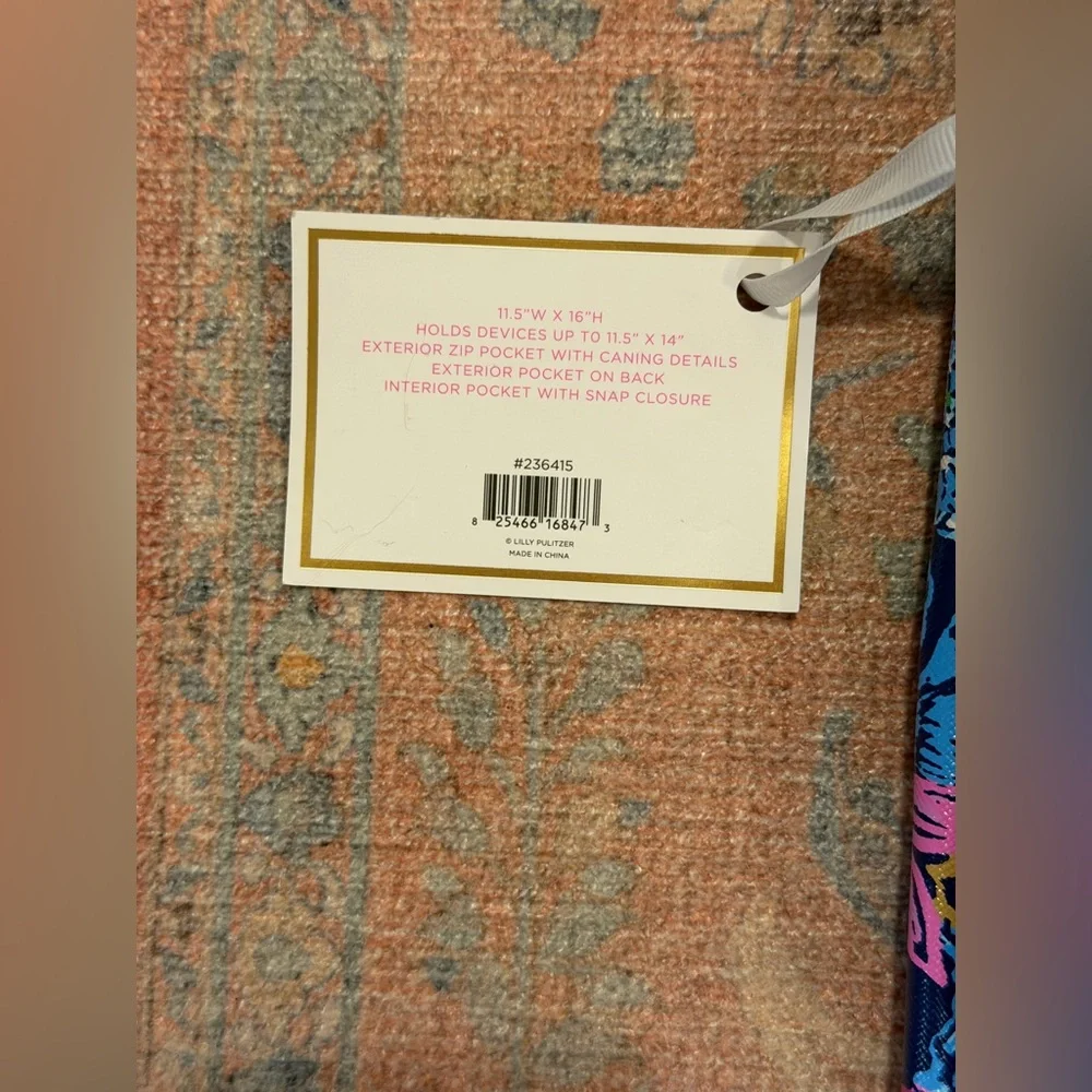 Lilly Pulitzer Leatherette 14